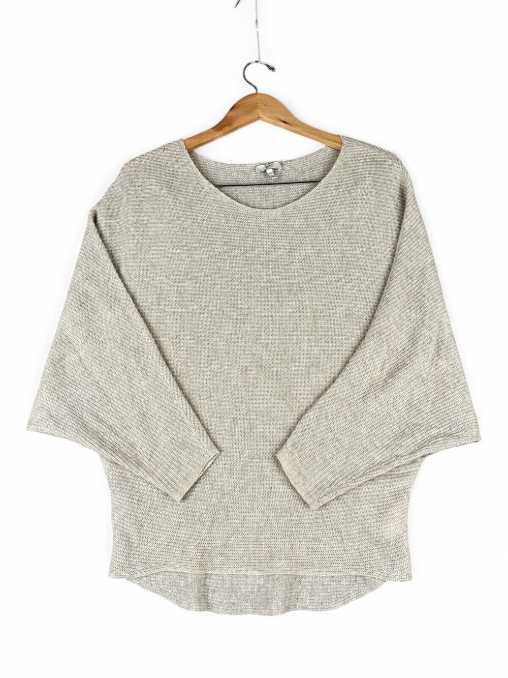 Joie 100% Cashmere Off-Shoulder Sweater XXS - Neutral Beige
